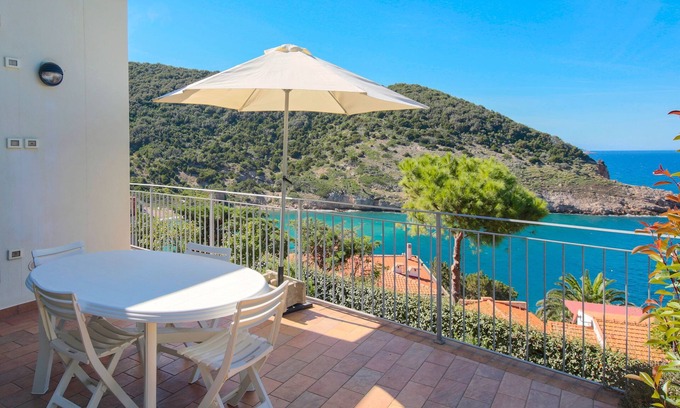 Rio nell'Elba House | Dreamy Villa Belvedere Nisporto with Ocean View & Spa