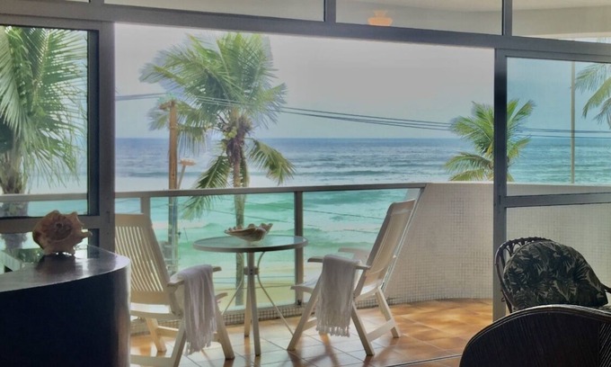 Vila Luis Antonio Apartment | Comfortable Stay in Areia Asturias: Pool, Ocean View & More