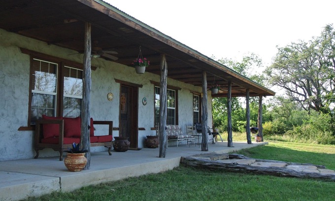 Lometa Cabin | Experience Eclipse Magic at Adobe Cabin with Ocean Views