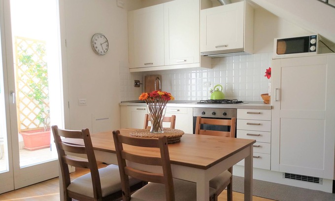 Careggi Rifredi Apartment | Bright Two-Story Flat in Florence with Great Amenities