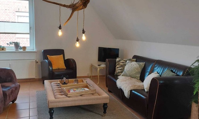 Velen Apartment | Cozy Forest Retreat: Perfect Family Getaway with Kitchen