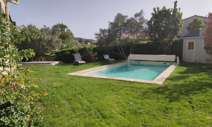 Sourribes Villa | Relaxing Provencal Village Home with Pool and Spa Amenities