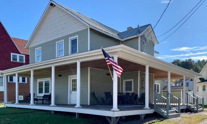 Saranac Lake House | Discover Saranac Lake: Steps from Main St & Scenic Views!