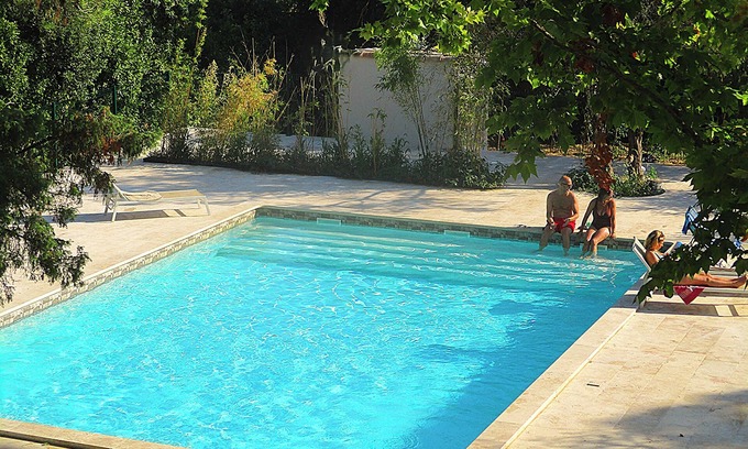 Uzes Villa | Serene Uzès Retreat with Private Terrace & Pool Access