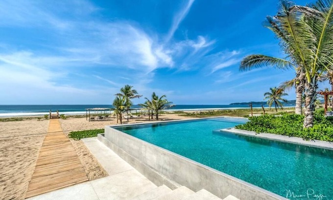 Barra de Potosi Apartment | Beautiful Apartment with Ocean View in Playa Blanca for 10