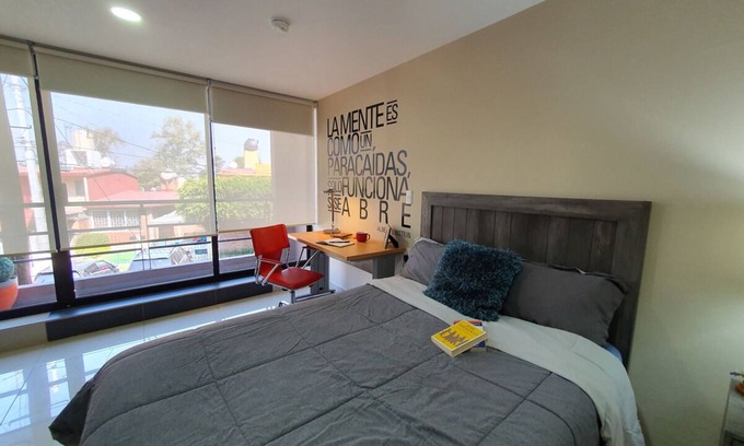 Ciudad Lopez Mateos Apartment | Incredible Premium Suite with Spa and Lake Views Near TEC