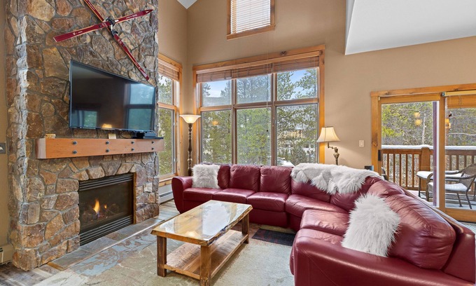 Lakeside Village House | Inviting Townhome with River & Mountain Views, Hot Tub Access