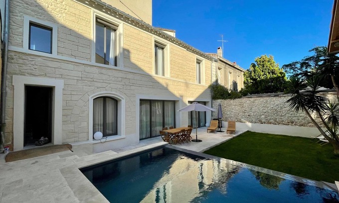 Ecusson House | Enchanting Villa with Pool and Garden in Montpellier