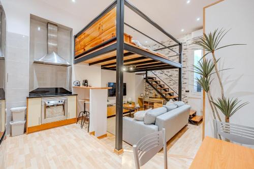 Goya Apartment | Modern Loft Steps from Retiro & WiZink - Pet Friendly Stay