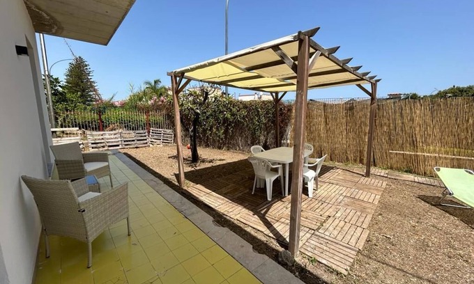 Trabia Villa | Cozy Villa Steps from the Sea with Oceanfront Views