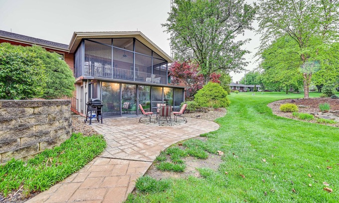 Saint Anthony Apartment | Indiana Studio 6: Top-Rated Retreat Near Downtown Huntingburg