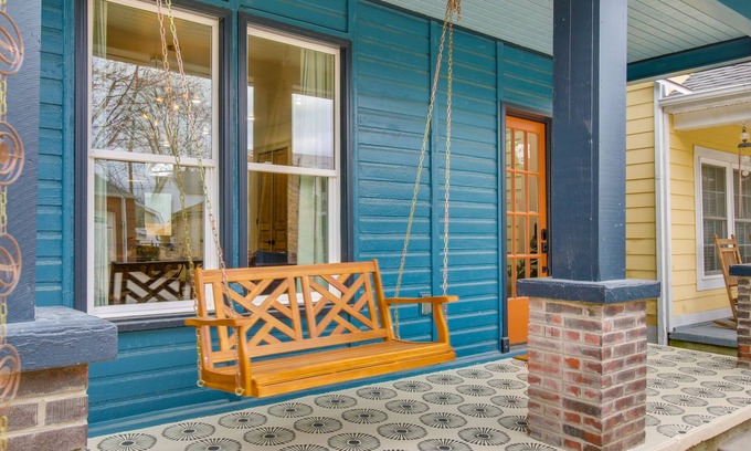 Madison House | Ideal Indiana Vacation Rental: Steps from Madison Main St!
