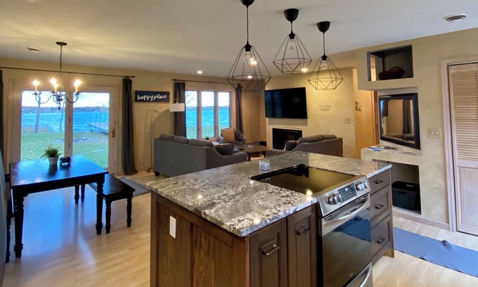 Clitherall House | Indigo Beach House: A 10/10 Lakefront Escape Awaits
