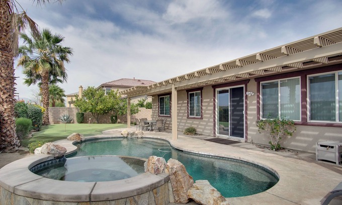 Terra Lago House | Indio Getaway: Private Pool, Putting Green & 9.8/10 Rating