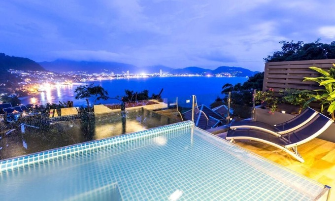 Patong Resort | Indochine Sky Suites with Private Balcony and Pool Access