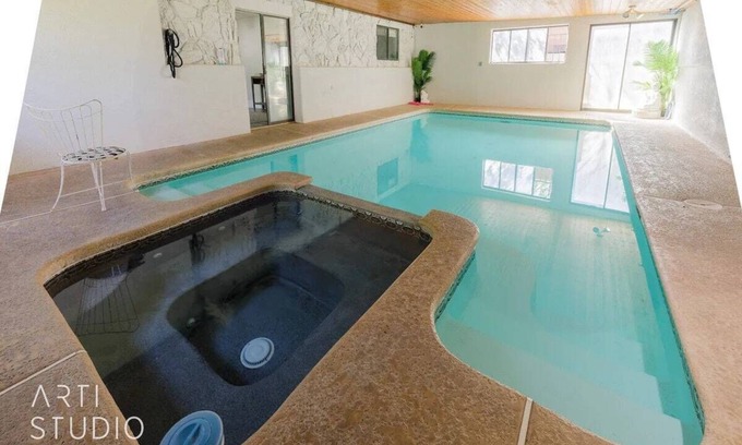 La Verkin House | Relaxing Indoor Pool Retreat Near Zion National Park