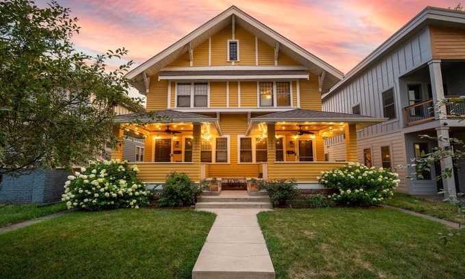 Mapleton/Fall Creek House | Spacious INDY Big House: 6 Bedrooms & Fenced Backyard