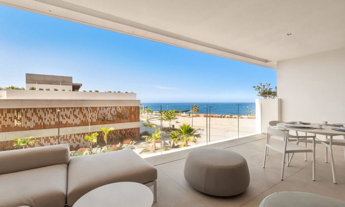 Palm-Mar House | Infinity 1.2 Luxe: Breathtaking Partial Sea View Retreat
