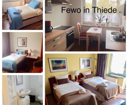 Thiede Apartment | Family-Friendly Ingrids Ferienwohnung with Balcony in Thiede
