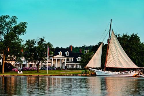 St. Michaels Hotel | Elegant Inn at Perry Cabin: 5-Star Retreat with Hot Tub