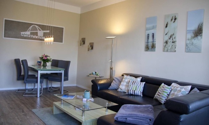 Fehmarn Apartment | Incredible Inselblume 49: Ocean-View Vacation Home