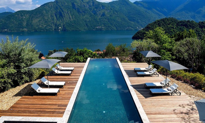 Azzano Villa | Inspiring villa with pool and breathtaking views over Lake Como! - Villa Aede