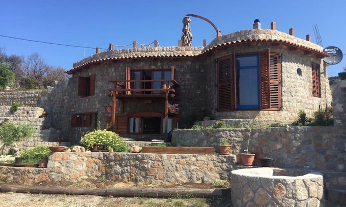 Lustica House | Natural Retreat with Ocean View & Pet-Friendly Amenities