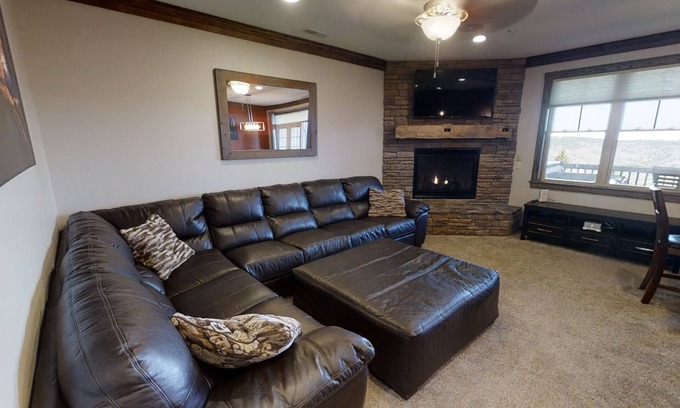 Snowshoe House | Inviting 8BR Alpine Getaway with Private Hot Tub by RedAwning