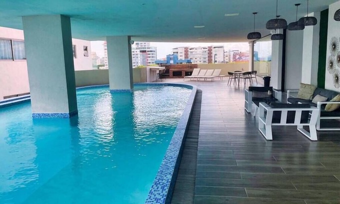 La Julia Apartment | Ocean and City Center Views with Spa & Pool Access