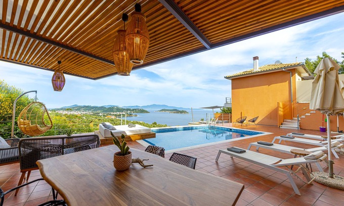 Katsarou Villa | Unwind at IO.DELUXE Villa with Private Pool & Ocean Views