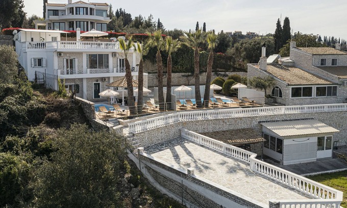 Gouvia Villa | Ionian Star 2 with Private Pool & Breathtaking Ocean Views