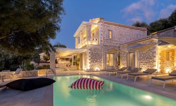 Peroulion Villa | IonianStone Luxury Villa Ode