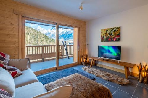 Les Houches Apartment | Dive into Comfort at IRIS A3 Chalet Delys - Rated 9.6/10
