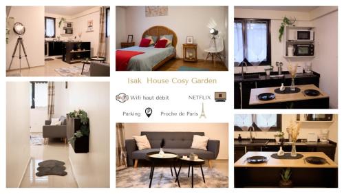 Deuil-la-Barre Apartment | Cozy Isak House with Child-Friendly Garden Retreat