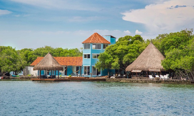 Rosario Islands House | Isla Fragata: Your Happy Getaway with Ocean Views & Spa