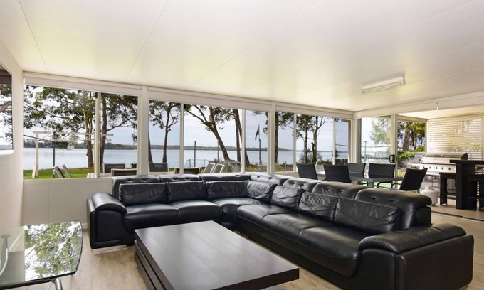 St. Georges Basin House | Experience Island Point Paradise with Oceanfront Views