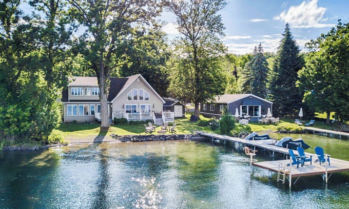 Canandaigua House | Island Vista - Dream Home with Stunning Lake Views!