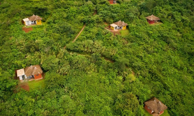 Fort Portal Cabin | Isunga Lodge: Oceanfront Retreat with Pool & 9.6/10 Rating