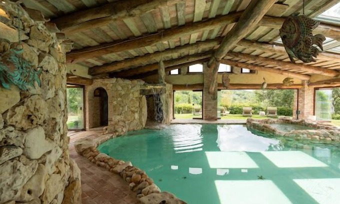Guardea Villa | Guest Rated 10/10: Colle dell'Asinello Villa with Spa & Pool