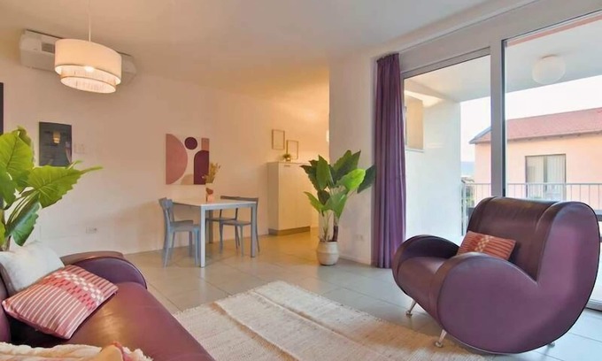 Maccagno Apartment | Golfo Gabella: Family-Friendly 2 Bedroom Apartment with Spa