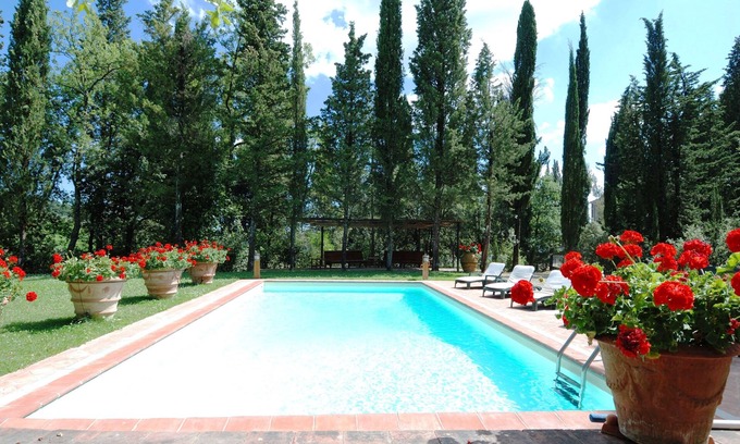 Greve in Chianti Villa | Relax in Villa with Private Pool & Fenced Garden Retreat