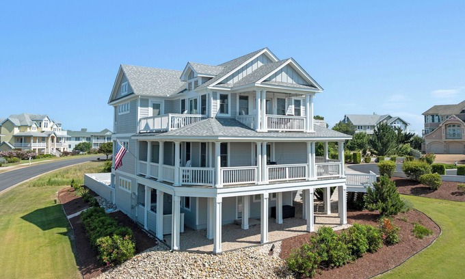 Corolla House | Oceanfront Oasis with Private Pool and Stunning Views