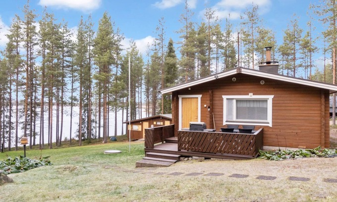 Kemijarvi House | Discover Järvelä by Interhome: Lake View & Spa Retreat