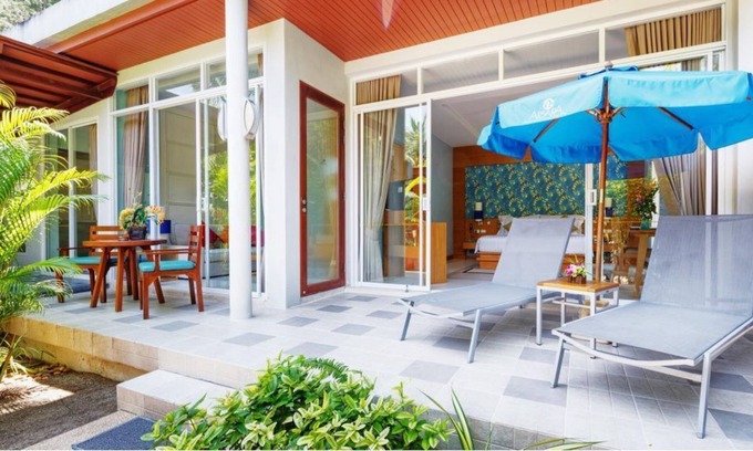 Khuk Khak Beach Villa | Jacuzzi Villa in Khao Lak with a romantic outdoor Jacuzzi JV#4