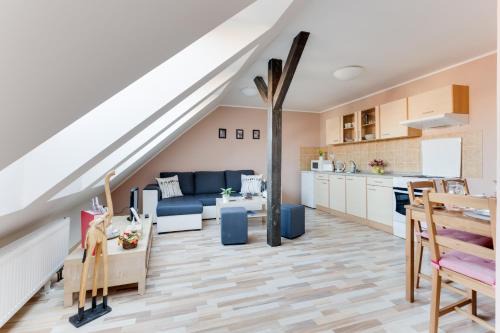 Hostivar Apartment | Cozy Jane's Attic Apartment: 4-Star, Pet-Friendly Retreat