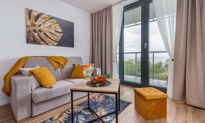 Mielno Apartment | Seaside Bliss at Jantaris A23 | Studio with Panoramic Views