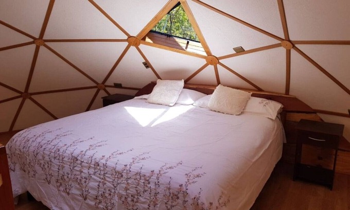 Pucon Cabin | Unique Domes at Jardín de Domos Pucón for 4 Guests