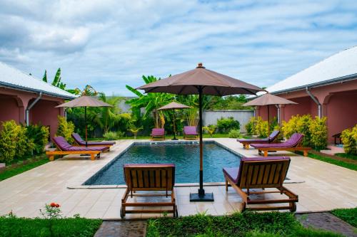 Nosy Be Apartment | Discover Jardin Fleuri de Lety with Oceanfront Pool & Dining
