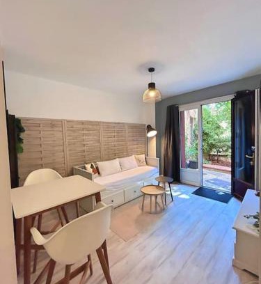 Saint-Etienne Apartment | Relaxing Stay at Jardin Royal - Cozy Studio Retreat