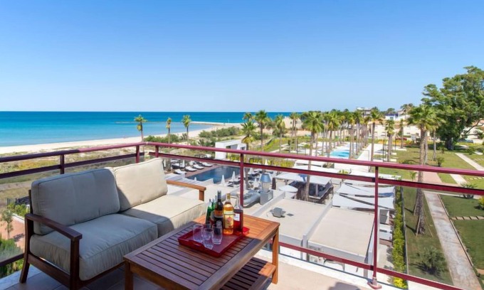 Molinell Apartment | Oceanfront Retreat at Jardines de Denia VII by Interhome